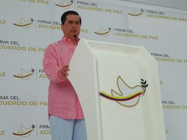 Ministro del Interior Juan Fernando Cristo
